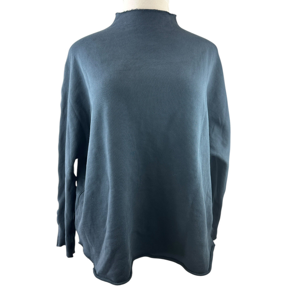 Frank & Eileen Effie Long Sleeve Funnel Neck Capelet Top Large *Read Description - Picture 16 of 16